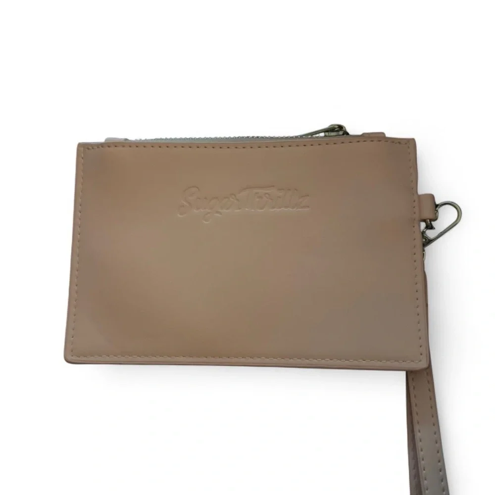 Sugar Thrillz Pink 'Funds R Low' Clutch - Picture 3 of 3